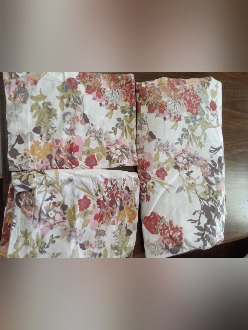 Queen Duvet With Two Pillow Shams